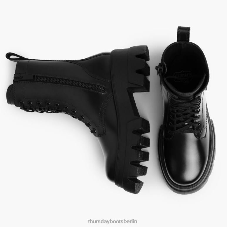 Thursday Boots Dynastie Frauen DLHT410 Schuhe Schwarz