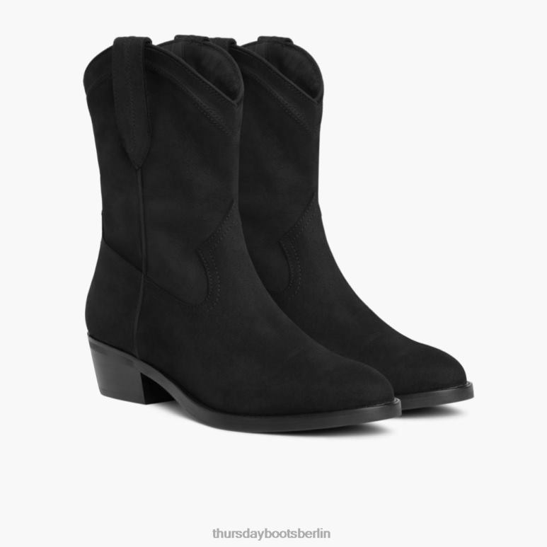 Thursday Boots Freiheit Frauen DLHT397 Schuhe schwarz matt