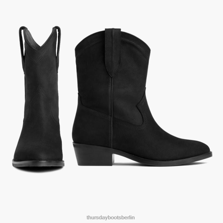 Thursday Boots Freiheit Frauen DLHT397 Schuhe schwarz matt
