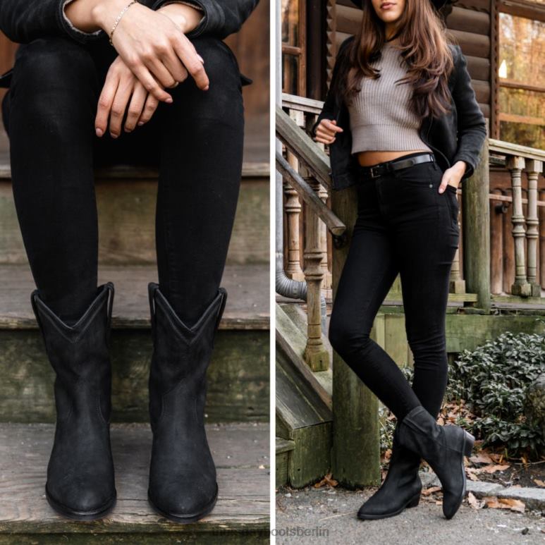 Thursday Boots Freiheit Frauen DLHT397 Schuhe schwarz matt