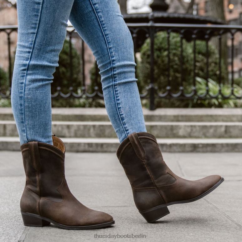 Thursday Boots Freiheit Frauen DLHT398 Schuhe Tabak