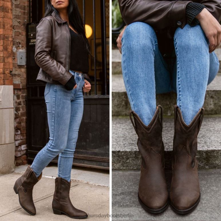 Thursday Boots Freiheit Frauen DLHT398 Schuhe Tabak