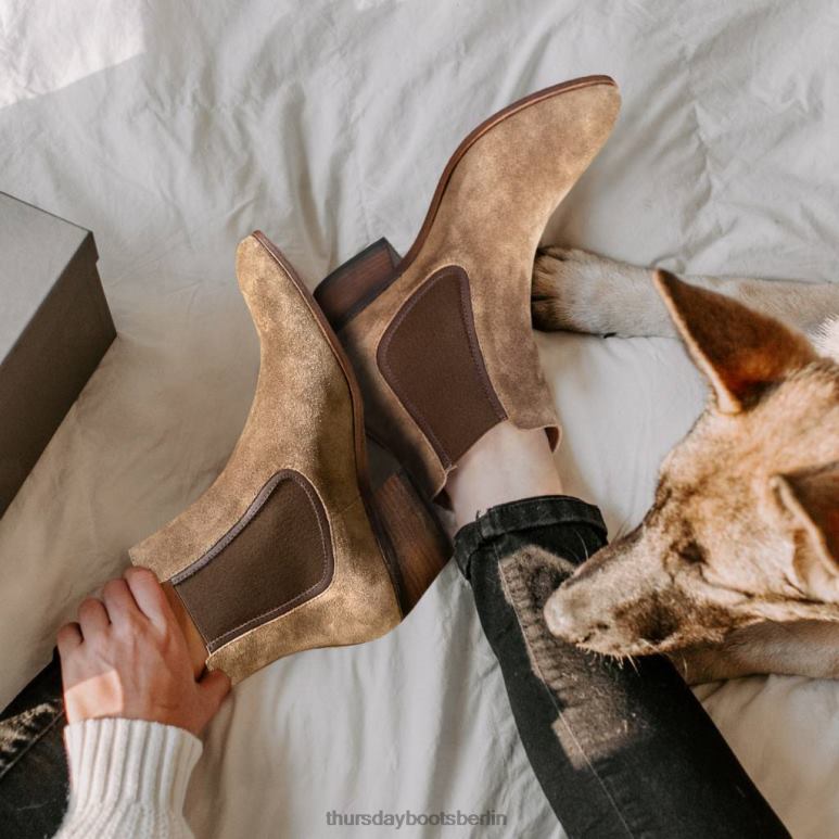 Thursday Boots Herzogin Bootie Frauen DLHT336 Schuhe staubig