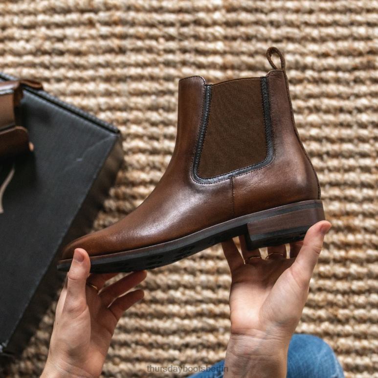 Thursday Boots Herzogin Frauen DLHT334 Schuhe Nussbaum