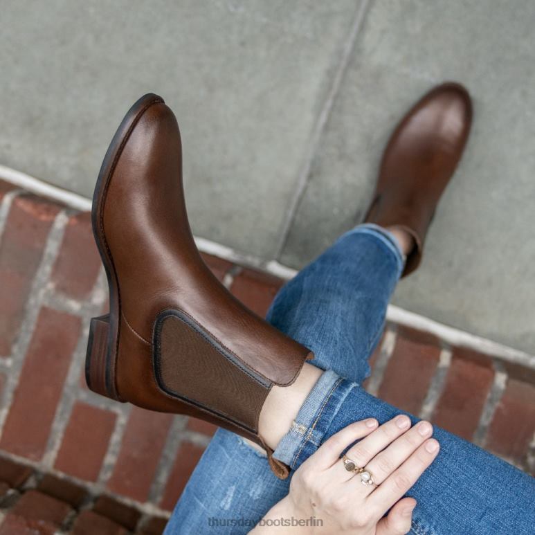 Thursday Boots Herzogin Frauen DLHT334 Schuhe Nussbaum