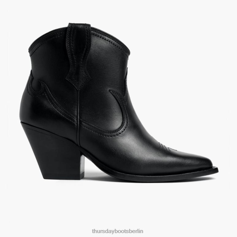 Thursday Boots Indio Frauen DLHT442 Schuhe Schwarz