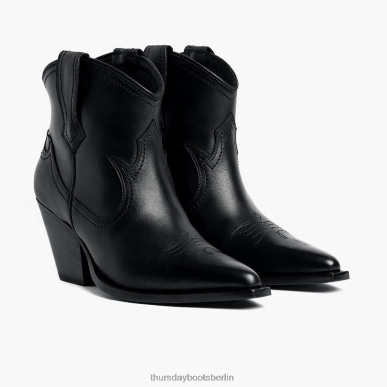 Thursday Boots Indio Frauen DLHT442 Schuhe Schwarz