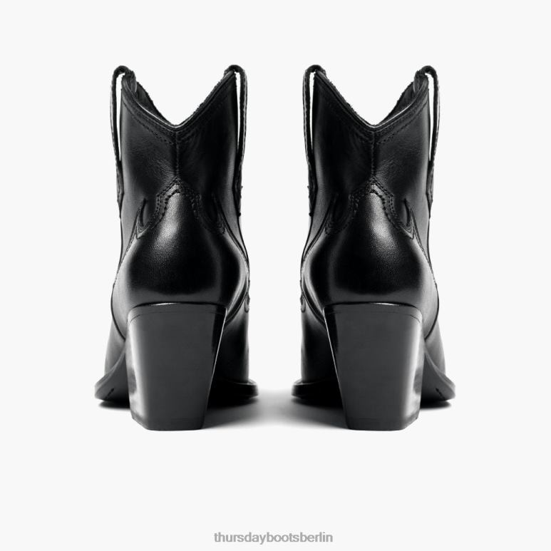 Thursday Boots Indio Frauen DLHT442 Schuhe Schwarz
