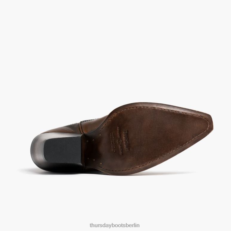 Thursday Boots Indio Frauen DLHT443 Schuhe Cafe