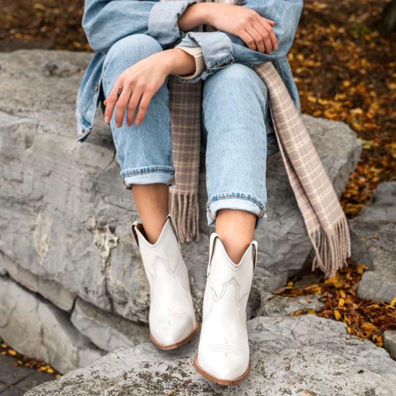 Thursday Boots Indio Frauen DLHT444 Schuhe Weiß