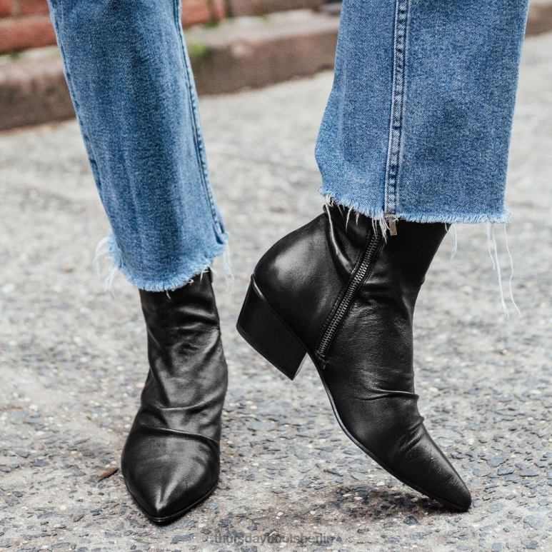 Thursday Boots Juwel Frauen DLHT433 Schuhe Schwarz