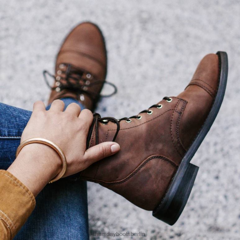 Thursday Boots Kapitän Frauen DLHT351 Schuhe Arizona Adobe