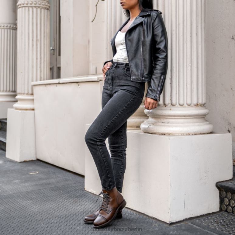 Thursday Boots Kapitän Frauen DLHT357 Schuhe Nussbaum