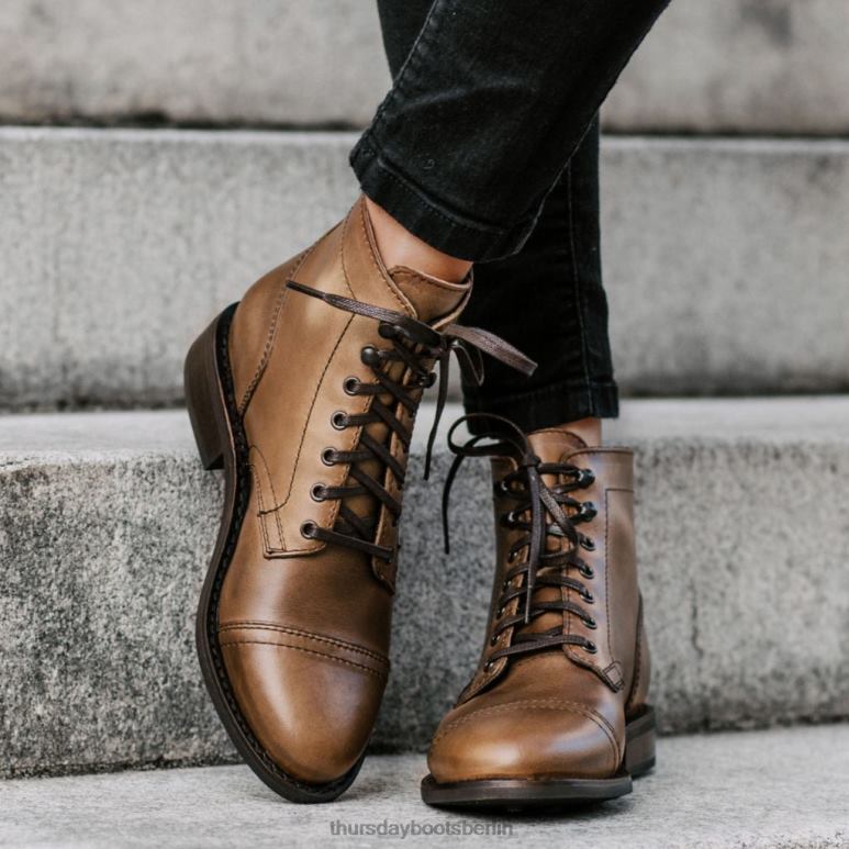 Thursday Boots Kapitän Frauen DLHT359 Schuhe natürlich