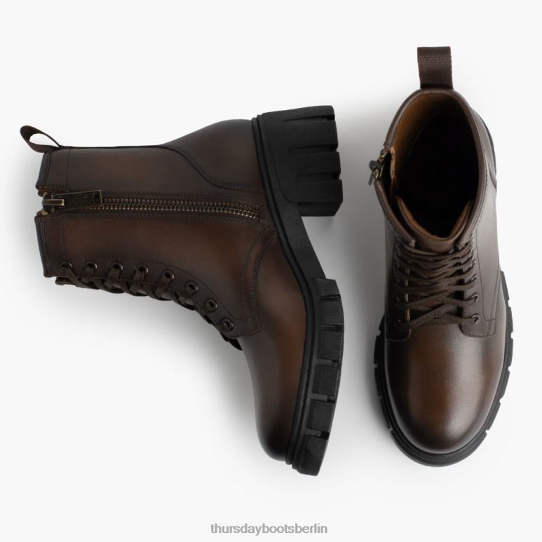 Thursday Boots Koda Frauen DLHT365 Schuhe dunkles Anejo