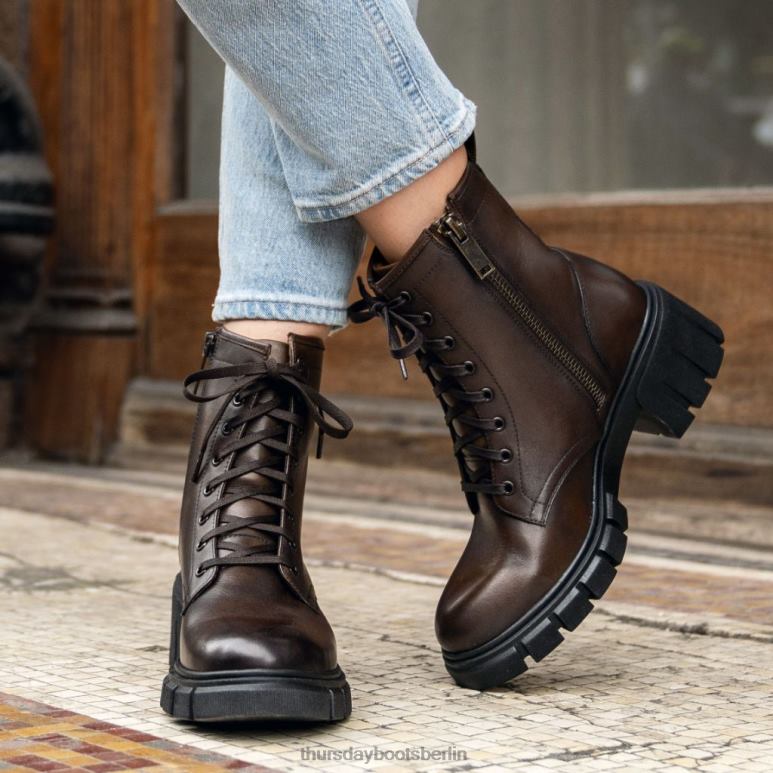 Thursday Boots Koda Frauen DLHT365 Schuhe dunkles Anejo