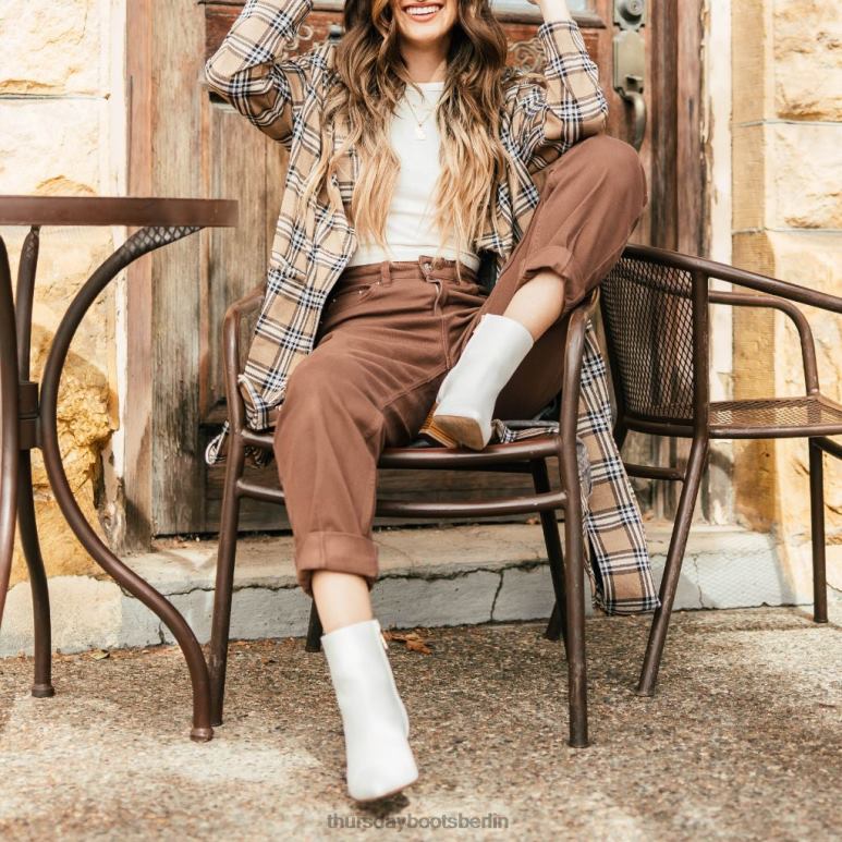 Thursday Boots Luna Frauen DLHT417 Schuhe naturfarben