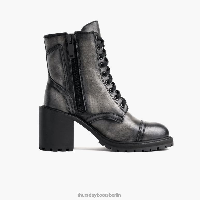 Thursday Boots Rebell Frauen DLHT406 Schuhe Distressed-Grau