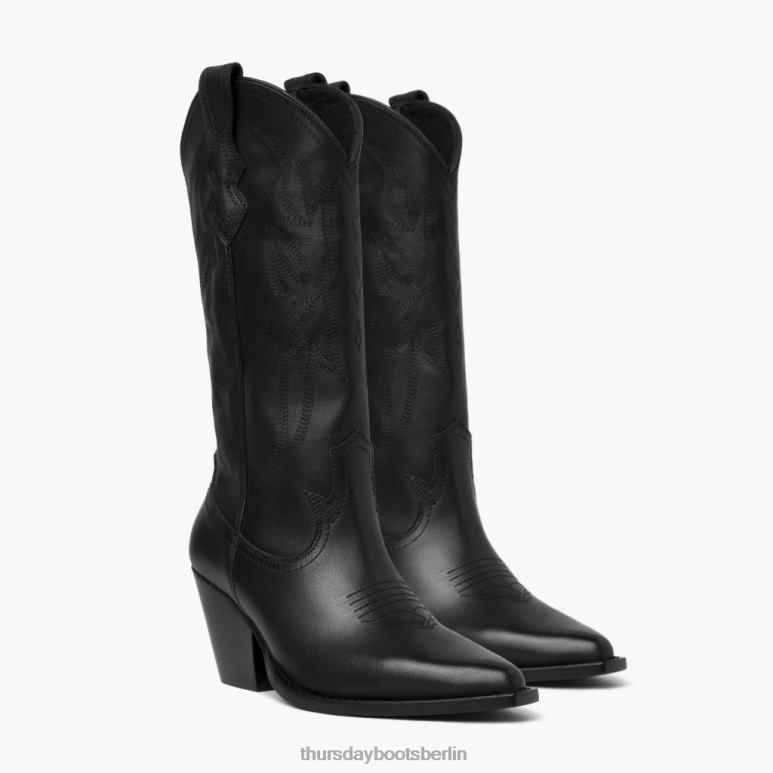 Thursday Boots Rodeo Frauen DLHT390 Schuhe Schwarz