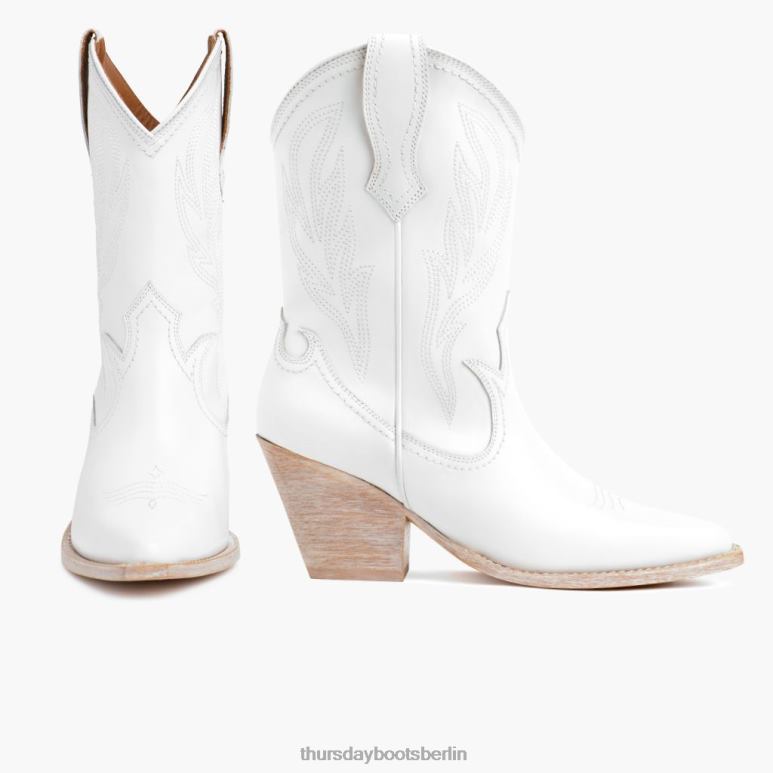 Thursday Boots Sierra Frauen DLHT393 Schuhe Weiß