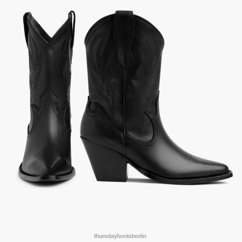 Thursday Boots Sierra Frauen DLHT394 Schuhe Schwarz