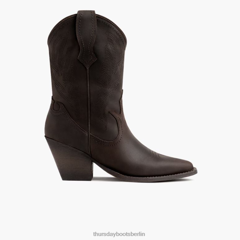 Thursday Boots Sierra Frauen DLHT395 Schuhe Tabak