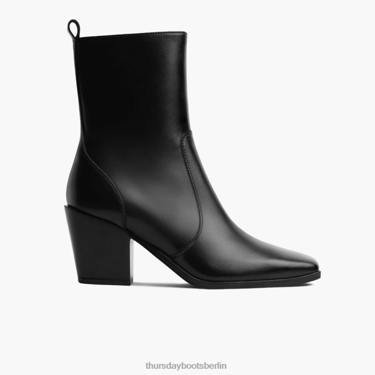 Thursday Boots Soho-Reißverschluss Frauen DLHT429 Schuhe Schwarz
