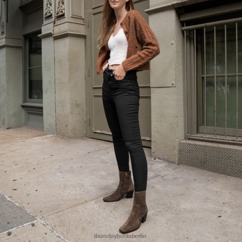 Thursday Boots Soho-Reißverschluss Frauen DLHT431 Schuhe Espe