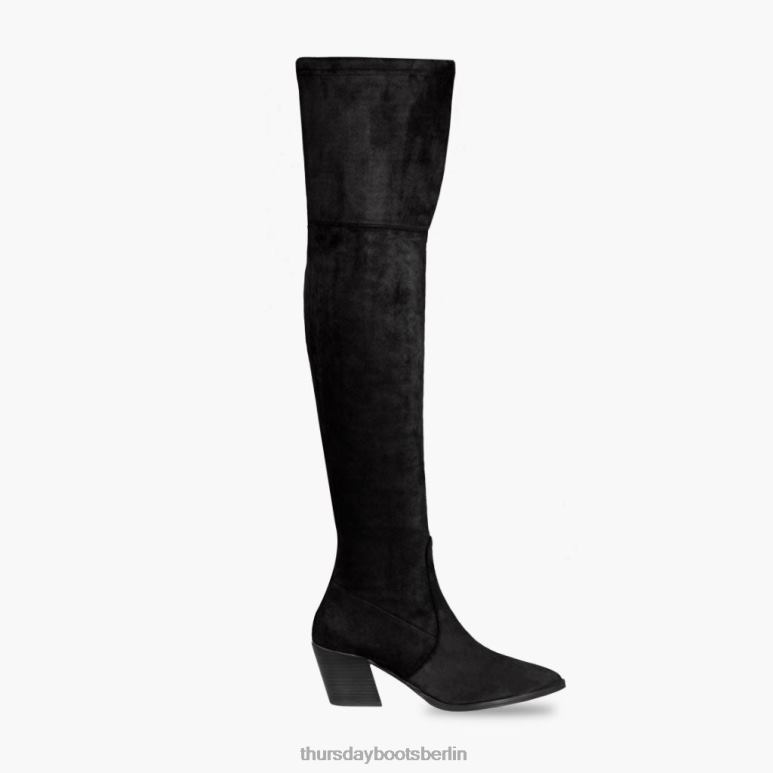 Thursday Boots Sturm Frauen DLHT445 Schuhe Schwarz