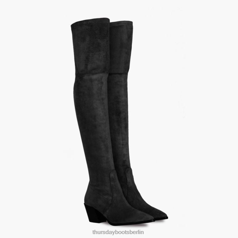 Thursday Boots Sturm Frauen DLHT445 Schuhe Schwarz