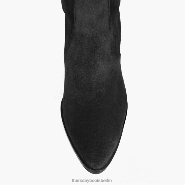 Thursday Boots Sturm Frauen DLHT445 Schuhe Schwarz