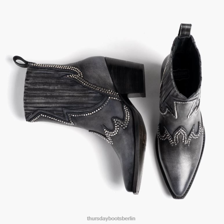 Thursday Boots Symbol Frauen DLHT439 Schuhe Distressed-Grau
