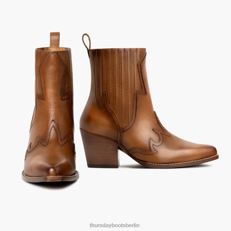 Thursday Boots Symbol Frauen DLHT440 Schuhe bräunen