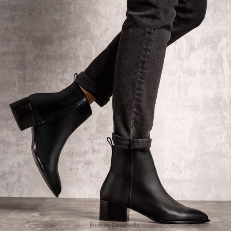 Thursday Boots Tempo Frauen DLHT402 Schuhe Schwarz