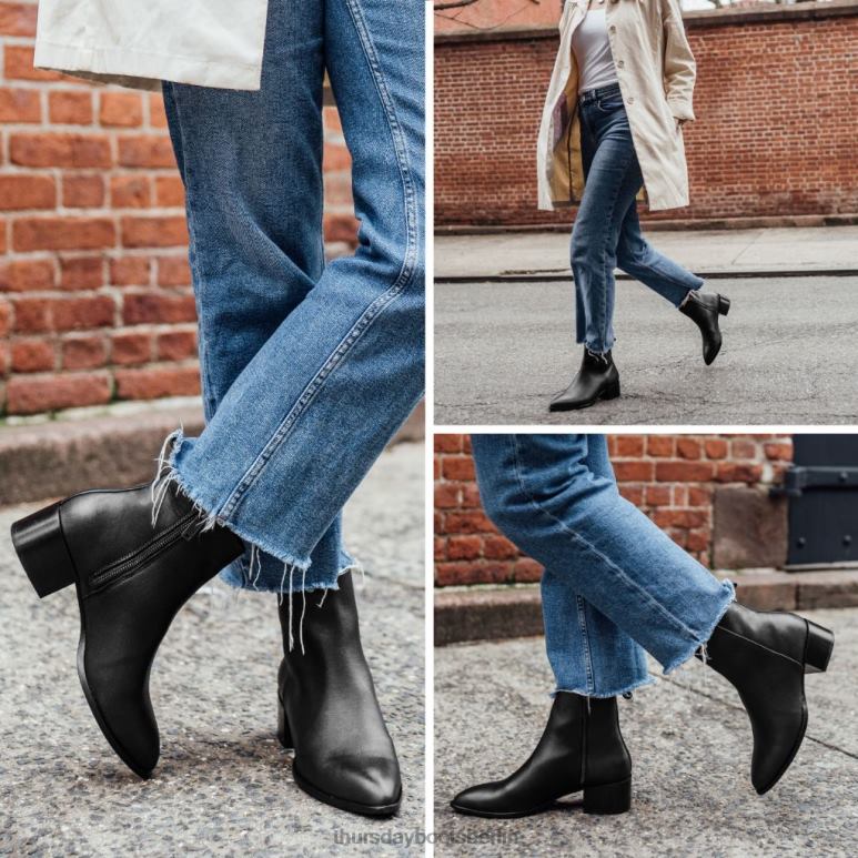 Thursday Boots Tempo Frauen DLHT402 Schuhe Schwarz