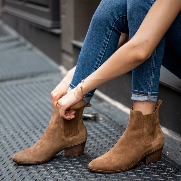 Thursday Boots Träumer-Bootie Frauen DLHT378 Schuhe goldbraun