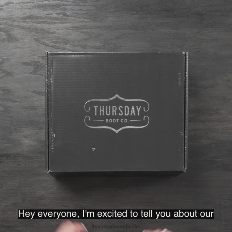 Thursday Boots ausschlagen Frauen DLHT342 Schuhe schwarz matt