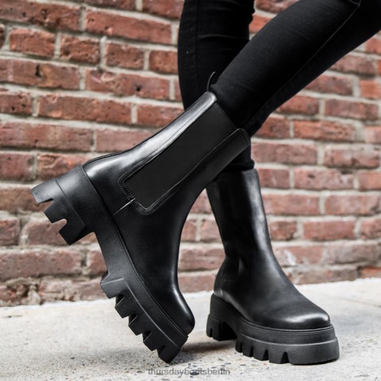 Thursday Boots regieren Frauen DLHT347 Schuhe Schwarz