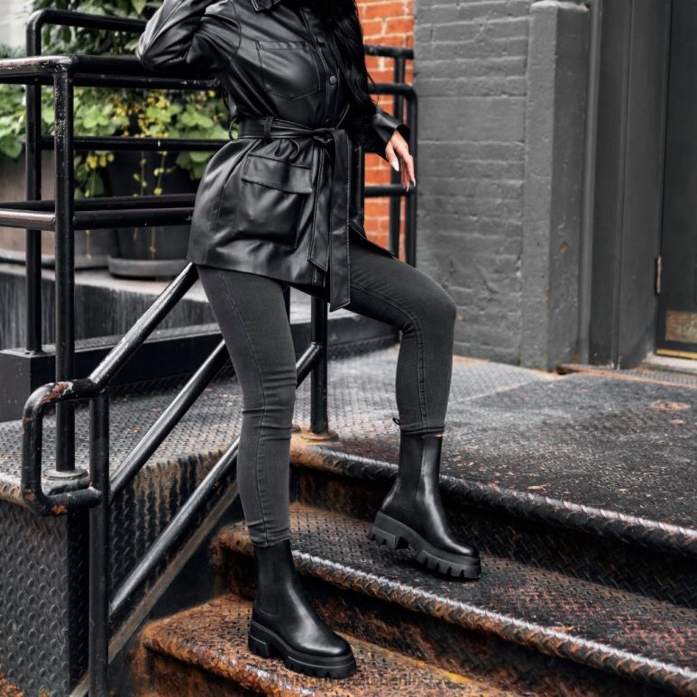 Thursday Boots regieren Frauen DLHT347 Schuhe Schwarz