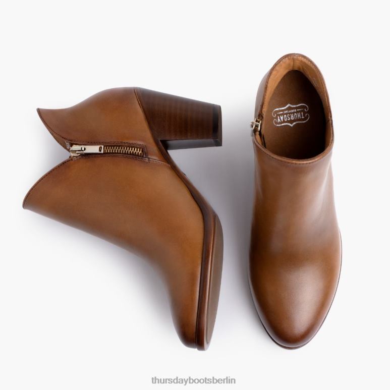 Thursday Boots uptown Frauen DLHT387 Schuhe bräunen
