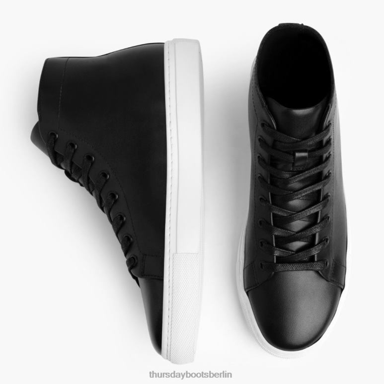 Thursday Boots Premier High Top Frauen DLHT473 Schuhe Schwarz