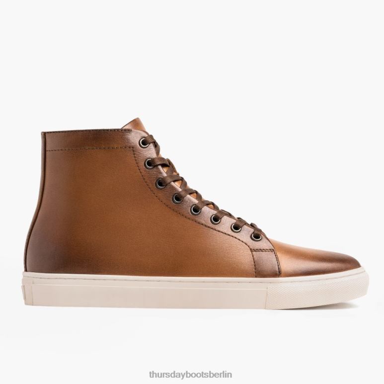 Thursday Boots Premier High Top Frauen DLHT474 Schuhe Toffee