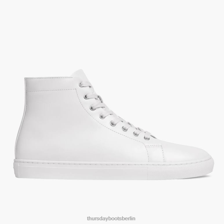 Thursday Boots Premier High Top Frauen DLHT475 Schuhe Weiß