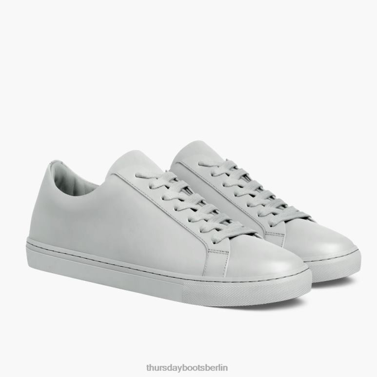 Thursday Boots Premier Low Top Frauen DLHT451 Schuhe hellgrau