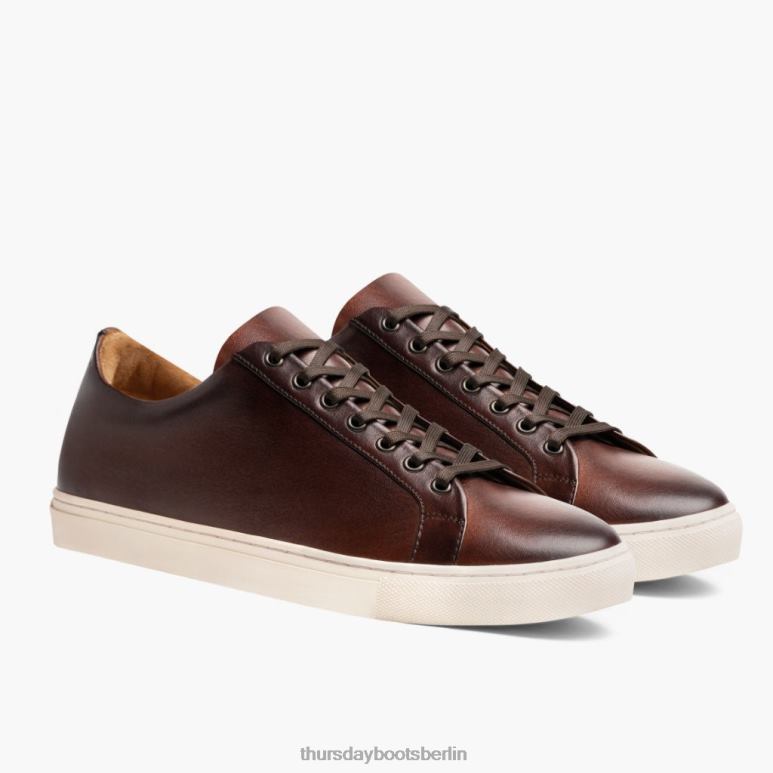 Thursday Boots Premier Low Top Frauen DLHT452 Schuhe Kaffee