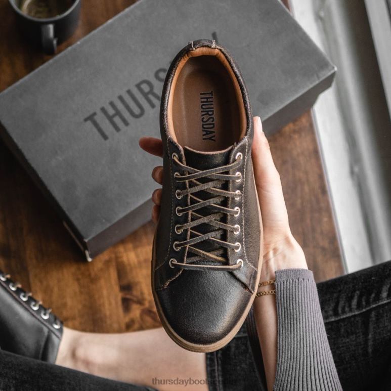 Thursday Boots Premier Low Top Frauen DLHT457 Schuhe Kakao