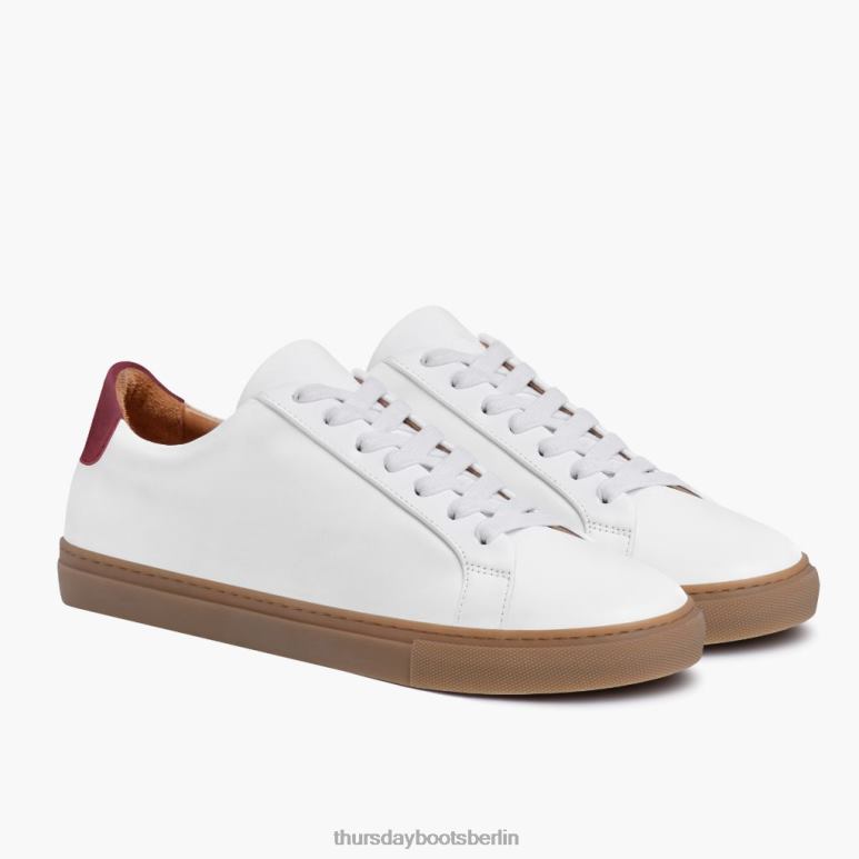Thursday Boots Vermächtnis Frauen DLHT460 Schuhe Weiß x Burgund