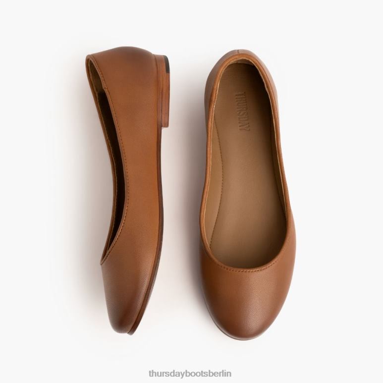 Thursday Boots feliz Frauen DLHT478 Schuhe Toffee