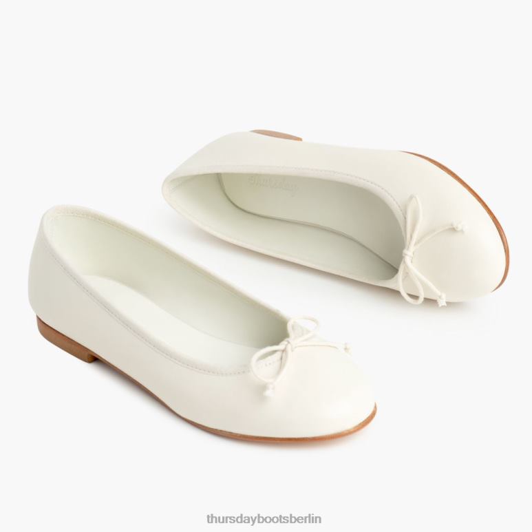 Thursday Boots prima Frauen DLHT489 Schuhe Elfenbein