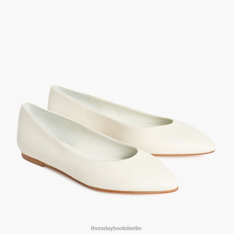 Thursday Boots viva Frauen DLHT484 Schuhe Elfenbein